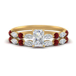 Load image into Gallery viewer, ruby-round-and-marquise-radiant-bridal-wedding-rings-in-yellow-gold-FD9398RA1GRUDR-NL-YG.jpg?v=1756378625
