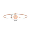Load image into Gallery viewer, Alphabet disc diamond bracelet