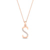 Load image into Gallery viewer, s-shimmering-diamond-letter-pendant-in-FDPD11292S-NL-RG