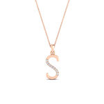 Load image into Gallery viewer, s-shimmering-diamond-letter-pendant-in-FDPD11292S-NL-RG
