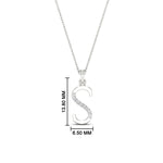 Load image into Gallery viewer, s-shimmering-diamond-letter-pendant-in-FDPD11292S-NL-WG
