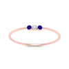 Load image into Gallery viewer, sapphire-3-stone-bezel-delicate-ring-in-rose-gold-FD9412RORGSABL-NL-RG.jpg