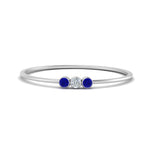 Load image into Gallery viewer, sapphire-3-stone-bezel-delicate-ring-in-white-gold-FD9412RORGSABL-NL-WG.jpg

