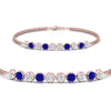 Load image into Gallery viewer, Dual Chain Round Diamond Bar Bracelet