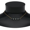 Load image into Gallery viewer, sapphire-baguette-bar-diamond-necklace-in-FD-PD86790GSABL-NL-YG
