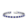 Load image into Gallery viewer, sapphire-basket-tennis-11-ct.-square-cut-bracelet-in-white-gold-FDBRC10450PRGSABL-11.00CT-NL-WG_d008e6ab-83fd-47e4-9beb-6d2f8486721d