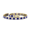 Load image into Gallery viewer, sapphire-basket-tennis-11-ct.-square-cut-bracelet-in-yellow-gold-FDBRC10450PRGSABLANGLE4-11.00CT-NL-YG_e70c6ae7-e6c9-4171-9ac8-4cc638c16f98