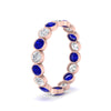 Load image into Gallery viewer, sapphire-bezel-eternity-ring-1.80-carat-in-rose-gold-FDEWB10558-0.10CTGSABLANGLE3-NL-RG