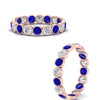 Load image into Gallery viewer, sapphire-bezel-eternity-ring-1.80-carat-in-rose-gold-FDEWB10558-0.10CTGSABLANGLE3-NL-RG