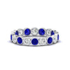 Load image into Gallery viewer, sapphire-bezel-eternity-ring-1.80-carat-in-white-gold-FDEWB10558-0.10CTGSABLANGLE3-NL-WG