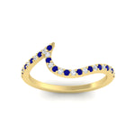 Load image into Gallery viewer, sapphire-curved-swirl-wedding-band-in-yellow-gold-fdens7806robgsablangle5-nl-yg.jpg?v=1759992439
