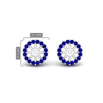 Load image into Gallery viewer, sapphire-earring-jacket-for-2-carat-round-stud-earrings-in-white-gold-fdear11307gsablangle1-0-50ct-nl-wg.jpg
