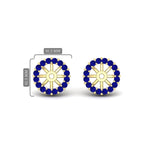 Load image into Gallery viewer, sapphire-earring-jacket-for-2-carat-round-stud-earrings-in-yellow-gold-fdear11307gsablangle1-0-50ct-nl-yg.jpg
