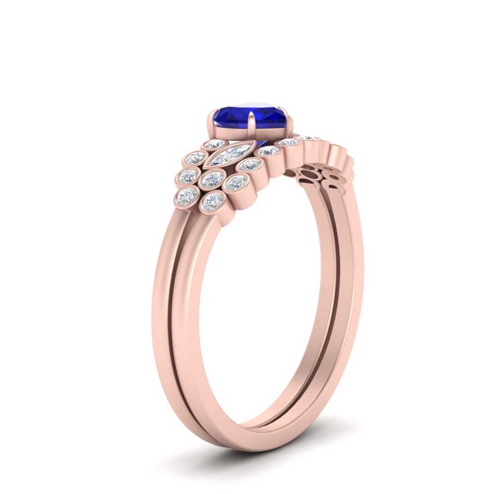sapphire-heart-cluster-diamond-wedding-ring-set-in-rose-gold-FDENS3110HTGSABL-NL-RG.jpg