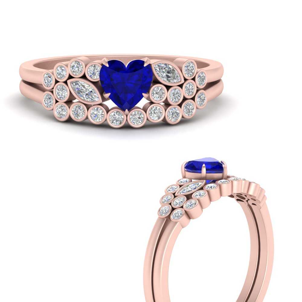 sapphire-heart-cluster-diamond-wedding-ring-set-in-rose-gold-FDENS3110HTGSABL-NL-RG.jpg
