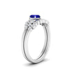 Load image into Gallery viewer, sapphire-heart-cluster-diamond-wedding-ring-set-in-white-gold-FDENS3110HTGSABL-NL-WG.jpg