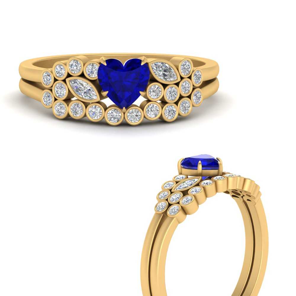 sapphire-heart-cluster-diamond-wedding-ring-set-in-yellow-gold-FDENS3110HTGSABL-NL-YG.jpg