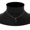 Load image into Gallery viewer, sapphire-infinity-style-floating-diamond-pendant-in-FDPD11363GSABL-NL-YG