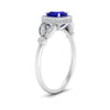 Load image into Gallery viewer, sapphire-leaf-square-antique-diamond-ring-in-FD10044RGSABLANGLE3-NL-WG-GS