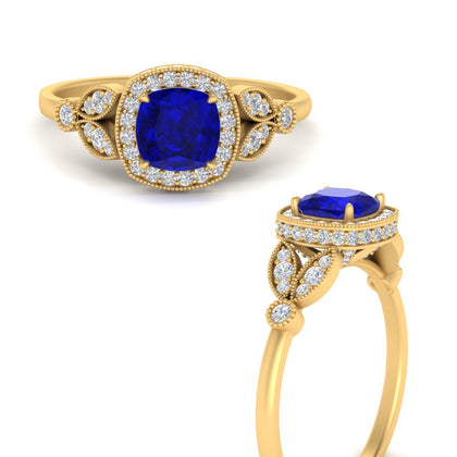 sapphire-leaf-square-antique-diamond-ring-in-FD10044RGSABLANGLE3-NL-YG-GS
