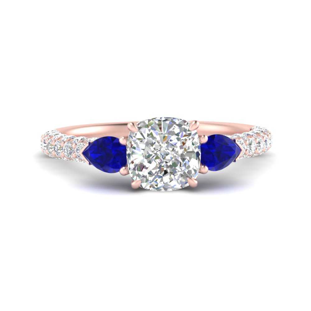 sapphire-pear-accented-3-row-cushion-cut-engagement-ring-in-rose-gold-FD9982CURGSABLANGLE3-NL-RG