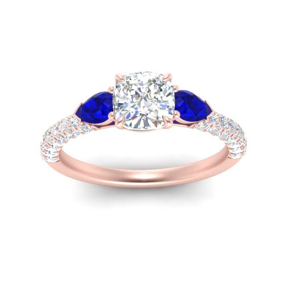 sapphire-pear-accented-3-row-cushion-cut-engagement-ring-in-rose-gold-FD9982CURGSABLANGLE3-NL-RG
