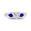 Load image into Gallery viewer, sapphire-pear-accented-3-row-heart-shaped-engagement-ring-in-white-gold-FD9982HTRGSABLANGLE3-NL-WG