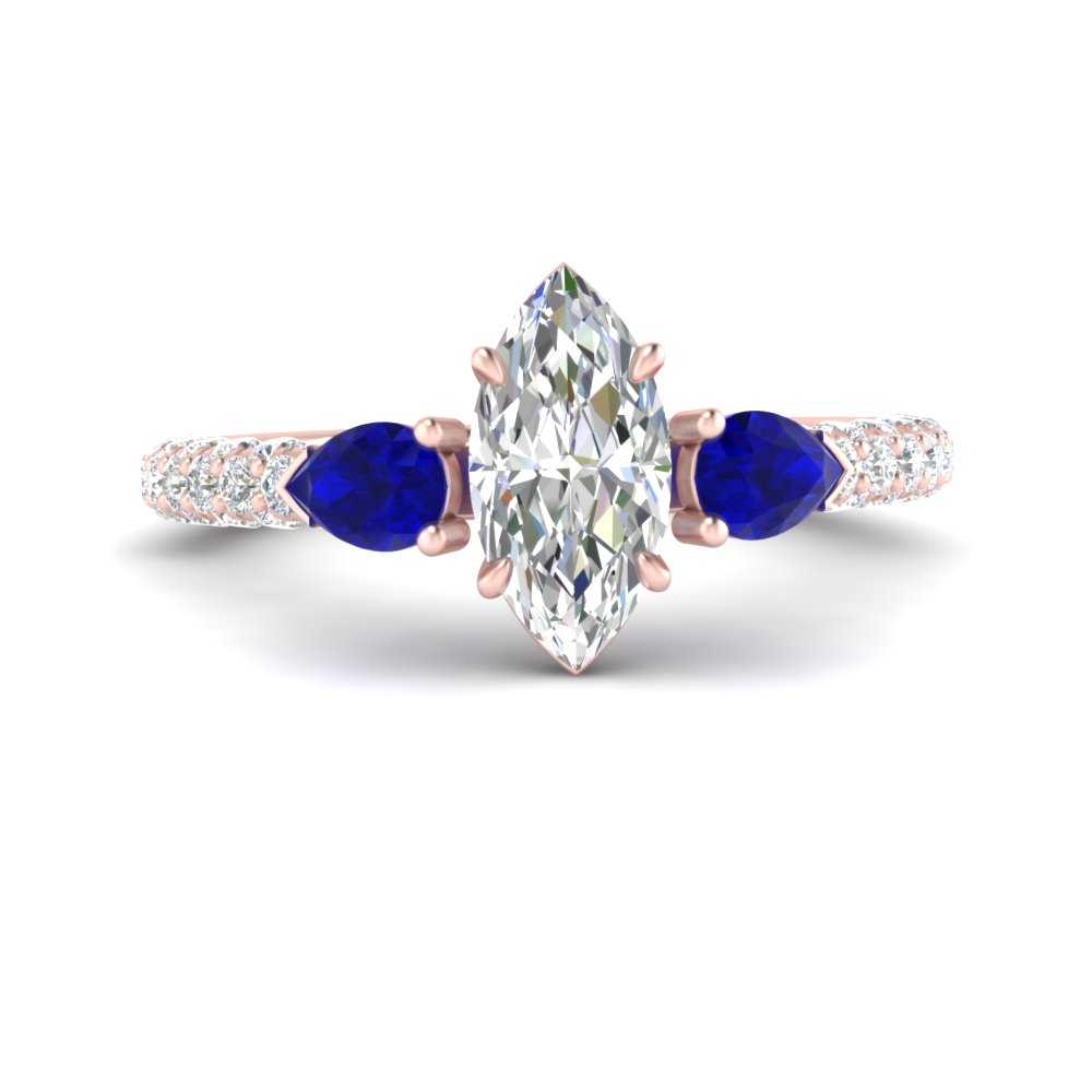 sapphire-pear-accented-3-row-marquise-cut-engagement-ring-in-rose-gold-FD9982MQRGSABLANGLE3-NL-RG