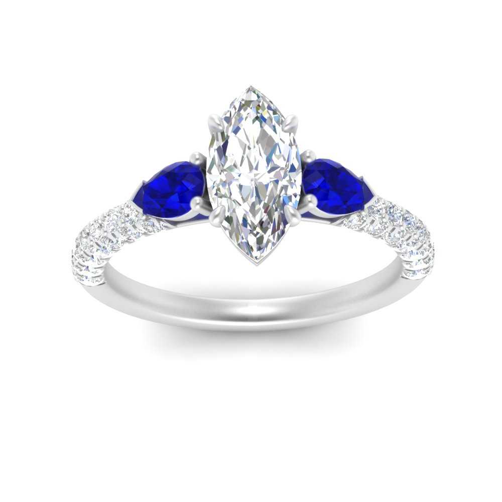 sapphire-pear-accented-3-row-marquise-cut-engagement-ring-in-white-gold-FD9982MQRGSABLANGLE3-NL-WG