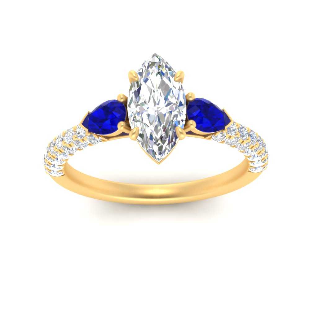 sapphire-pear-accented-3-row-marquise-cut-engagement-ring-in-yellow-gold-FD9982MQRGSABLANGLE3-NL-YG