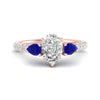 Load image into Gallery viewer, sapphire-pear-accented-3-row-pear-shaped-engagement-ring-in-rose-gold-FD9982PERGSABLANGLE3-NL-RG