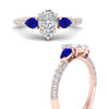 Load image into Gallery viewer, sapphire-pear-accented-3-row-pear-shaped-engagement-ring-in-rose-gold-FD9982PERGSABLANGLE3-NL-RG