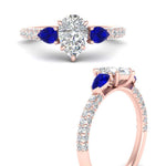 Load image into Gallery viewer, sapphire-pear-accented-3-row-pear-shaped-engagement-ring-in-rose-gold-FD9982PERGSABLANGLE3-NL-RG
