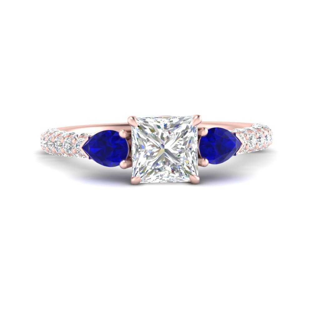 sapphire-pear-accented-3-row-princess-cut-engagement-ring-in-rose-gold-FD9982PRRGSABLANGLE3-NL-RG