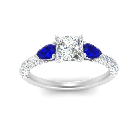 sapphire-pear-accented-3-row-princess-cut-engagement-ring-in-white-gold-FD9982PRRGSABLANGLE3-NL-WG