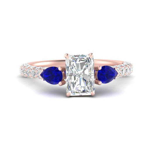 sapphire-pear-accented-3-row-radiant-cut-engagement-ring-in-rose-gold-FD9982RARGSABLANGLE3-NL-RG