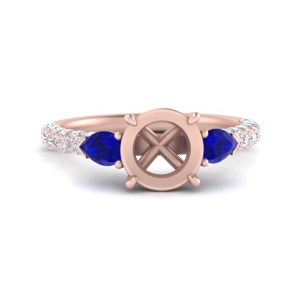 sapphire-pear-accented-3-row-semi-mount-engagement-ring-in-rose-gold-FD9982SMRGSABLANGLE3-NL-RG