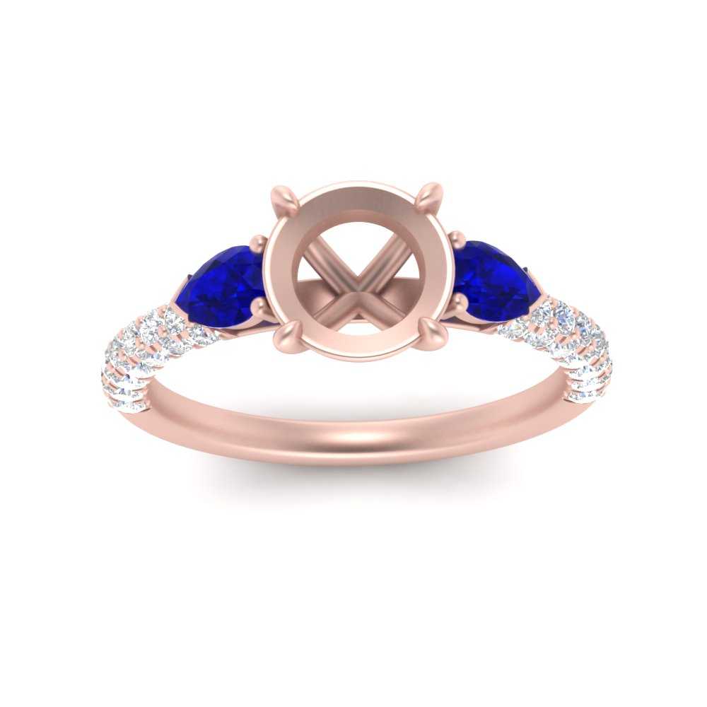 sapphire-pear-accented-3-row-semi-mount-engagement-ring-in-rose-gold-FD9982SMRGSABLANGLE3-NL-RG