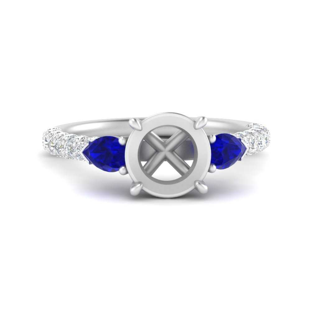 sapphire-pear-accented-3-row-semi-mount-engagement-ring-in-white-gold-FD9982SMRGSABLANGLE3-NL-WG
