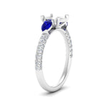 Load image into Gallery viewer, sapphire-pear-accented-3-row-semi-mount-engagement-ring-in-white-gold-FD9982SMRGSABLANGLE3-NL-WG
