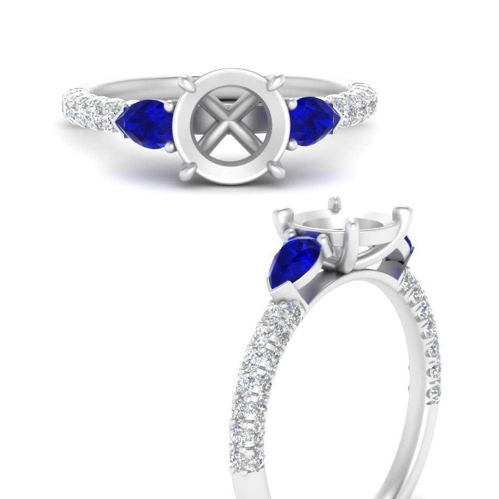 sapphire-pear-accented-3-row-semi-mount-engagement-ring-in-white-gold-FD9982SMRGSABLANGLE3-NL-WG