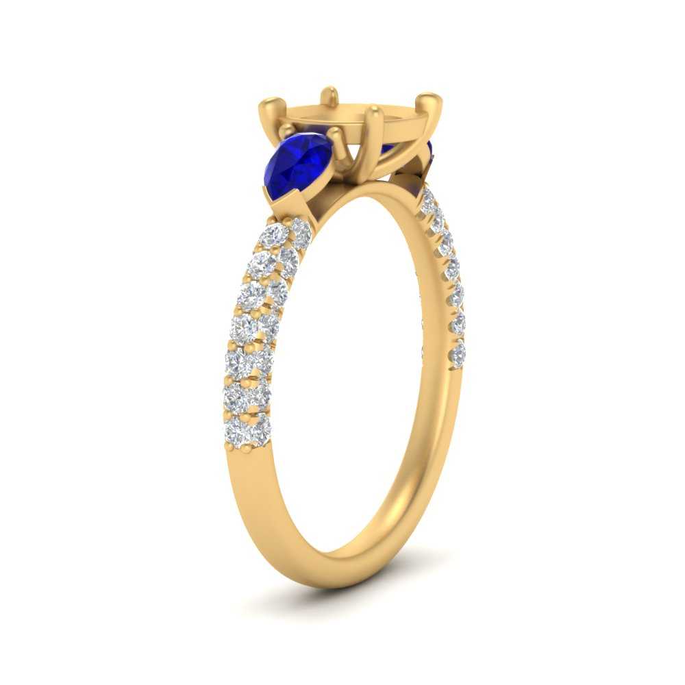 sapphire-pear-accented-3-row-semi-mount-engagement-ring-in-yellow-gold-FD9982SMRGSABLANGLE3-NL-YG