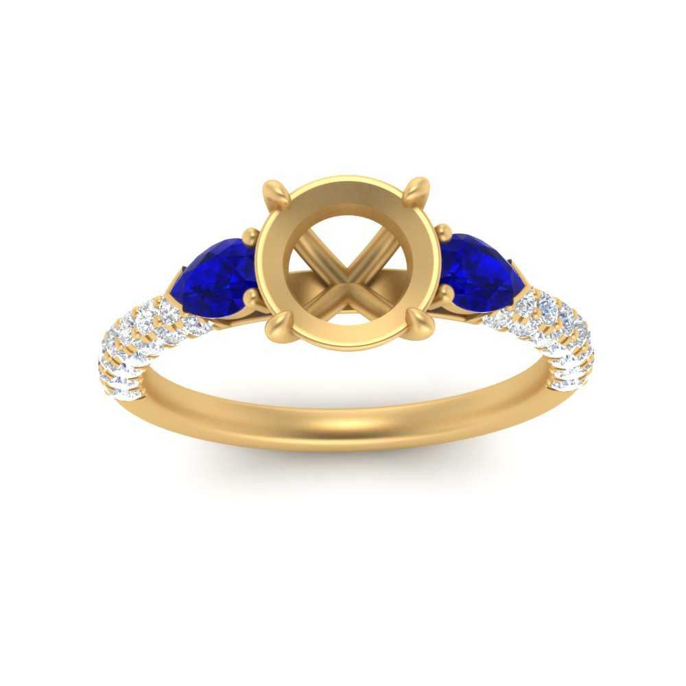 sapphire-pear-accented-3-row-semi-mount-engagement-ring-in-yellow-gold-FD9982SMRGSABLANGLE3-NL-YG