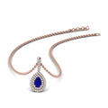 Thumbnail 9 - sapphire-pear-shaped-double-halo-diamond-pendant-in-FDPD86826PE(6.0X4.0MM)GSABL-NL-RG-GS