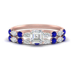 Load image into Gallery viewer, sapphire-round-and-marquise-asscher-bridal-wedding-rings-in-rose-gold-FD9398AS1GSABL-NL-RG_9a743efd-ac01-4b78-b2dd-e0699fd08b02.jpg?v=1756378437