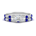 Load image into Gallery viewer, sapphire-round-and-marquise-asscher-bridal-wedding-rings-in-white-gold-FD9398AS1GSABL-NL-WG.jpg?v=1756378422
