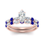 Load image into Gallery viewer, sapphire-round-and-marquise-marquise-cut-bridal-wedding-rings-in-rose-gold-FD9398MQ1GSABLANGLE5-NL-RG.jpg?v=1756378524
