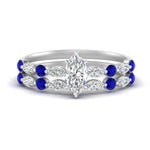 Load image into Gallery viewer, sapphire-round-and-marquise-marquise-cut-bridal-wedding-rings-in-white-gold-FD9398MQ1GSABL-NL-WG.jpg?v=1756378523
