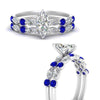 Load image into Gallery viewer, sapphire-round-and-marquise-marquise-cut-bridal-wedding-rings-in-white-gold-FD9398MQ1GSABLANGLE3-NL-WG.jpg?v=1756378524