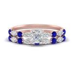 Load image into Gallery viewer, sapphire-round-and-marquise-princess-cut-bridal-wedding-rings-in-rose-gold-FD9398PR1GSABL-NL-RG.jpg?v=1756378599
